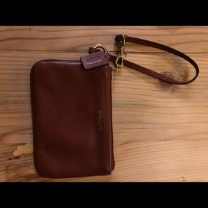Coach wristlet